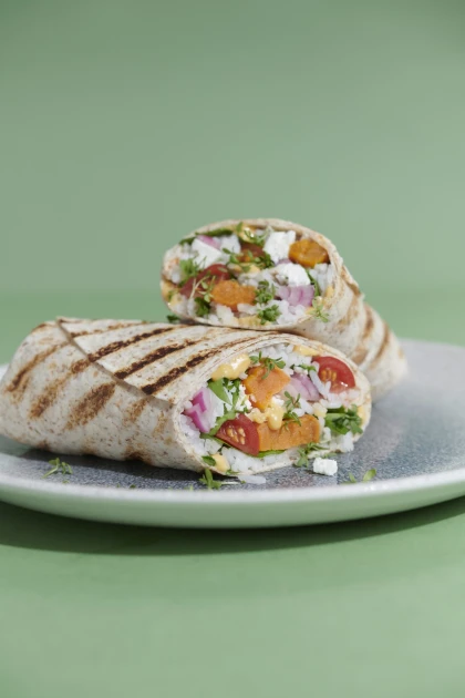 Hot Sweet Potato Wrap